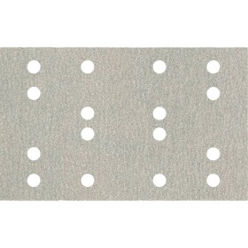 Lepiace brúsne listy 80 x 133 mm, P 240, 16 otvorov, so suchým zipsom (SRA) Metabo 635203000; 635203000