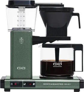 Moccamaster KBG 741 zelená / Kávovar na prekvapkávanú kávu / 1520 W / 1.25 l (Forest Green)