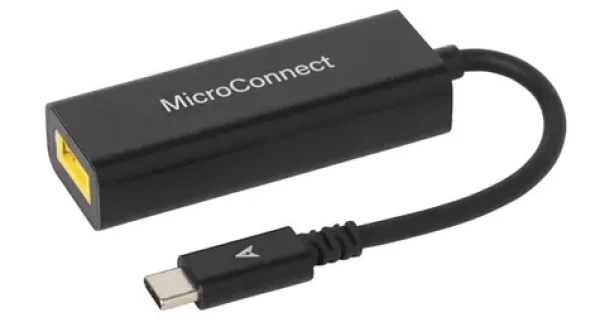 MicroConnect adaptér USB-C (M) - Square Lenovo (M) čierna (USB3.1C-LEN)