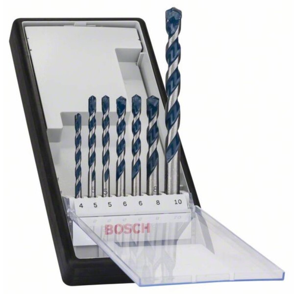 Bosch Accessories CYL-5 2608588167 tvrdý kov sada vrtákov do betónu 7-dielna 4 mm, 5 mm, 5 mm, 6 mm, 6 mm, 8 mm, 10 mm v