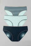 Nohavičky Cotonella 3487 Slip 3H100 A'3 S-XL Vícebarevné M