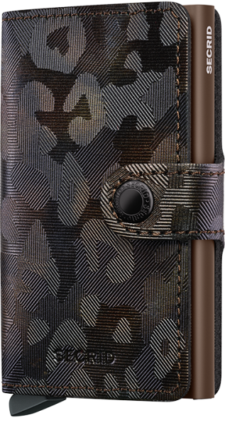 Mini peňaženka Secrid Miniwallet Jungle Brown