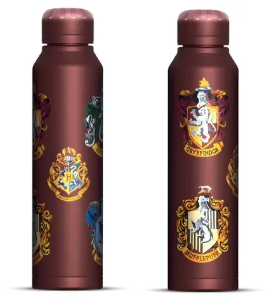 PYRAMID Fľaša na pitie Harry Potter Slim / Nerezová / 550 ml (MDB27941EPM)