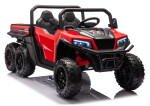 Mamido Elektrické autíčko Buggy Speed 24 V 4×200 W 6 kolies červené