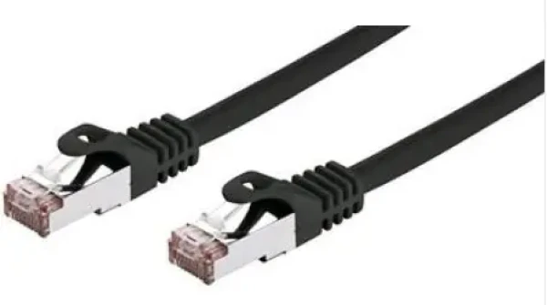 C-tech patchcord Cat6 FTP 1 m čierna (8954125014966)