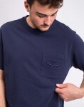 Patagonia M's MW '95 Oval Logo Pocket Tee New Navy S