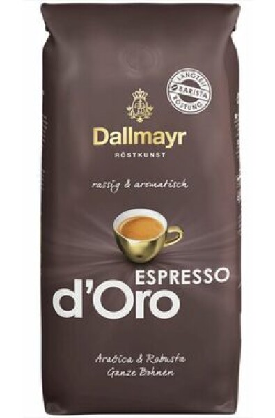 Dallmayr Espresso d#39;Oro 1 kg / Zrnková káva / 70% Arabica amp; 30% Robusta (4008167154679)