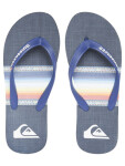 Quiksilver MOLOKAI SUN FADED BLUE/BLUE/BLACK pánske žabky