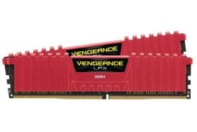 Corsair Vengeance LPX RED 32GB (2x16GB) 2666MHz / DDR4 / PC4-21300 / CL16-18-18-35 / 1.2V / XMP2.0 / s chladičom (CMK32GX4M2A2666C16R)