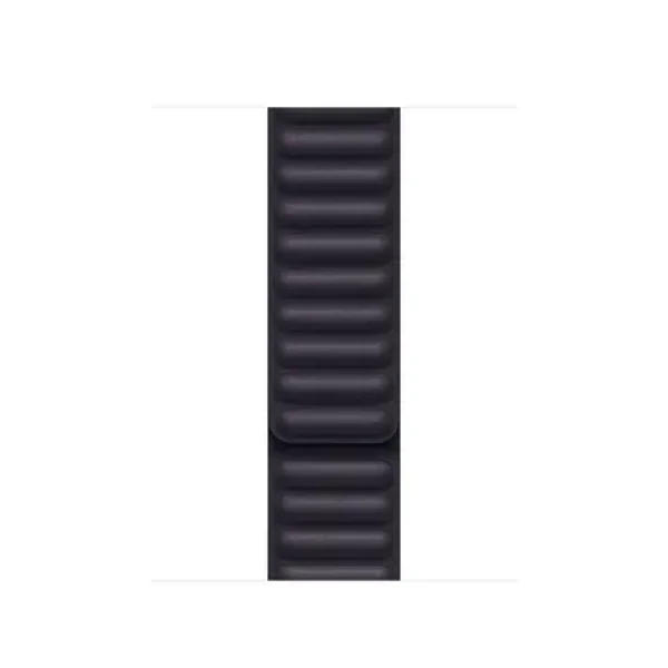 Apple Watch 41mm atramentovo fialová / kožený článok remienok M/L (MP843ZM/A)