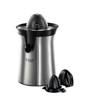 Russell Hobbs Classics 22760-56 / lis na citrusy / 60 W / 2 kužeľa / nerez / čierno-strieborná (22760-56)