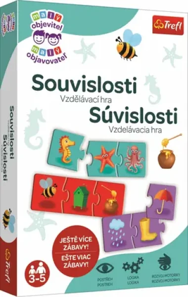 Trefl - Hra - Vzdelávacia hra Malý objaviteľ: Súvislosti