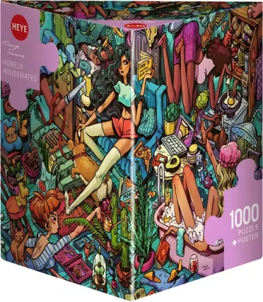 HEYE Puzzle Spolubývajúci v domácnosti