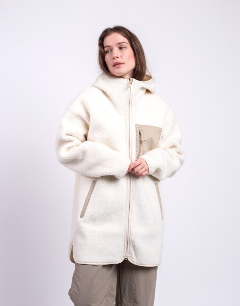 Fjällräven Vardag Pile Fleece Long W 113 Chalk White L