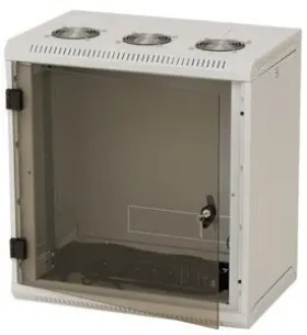Triton RUA-12-AS6-CAX-A1 / Rozvádzač / Nástenný / 12U / 600 mm / sklenené dvere / odnímateľné bočnice (RUA-12-AS6-CAX-A1)