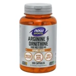 Arginín Ornitín - NOW Foods (100 kaps.) (47701-1-100caps)
