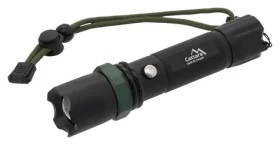 Cattara Svietidlo vreckové LED 150lm ZOOM 3 funkcie / CREE XP-E LED 3W / 3x 1.5V AAA batérie / IP44 (13162)