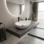 REA - Umývadlo na dosku Greta 65,5x40 biele REA-U8537