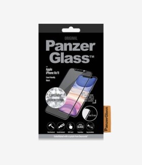 PanzerGlass Case Friendly CamSlider Swarovski tvrdené sklo pre Apple iPhone 11 amp; XR čierna (5711724026812)