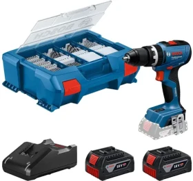 BOSCH GSB 18V-65 / Aku príklepová vŕtačka / 18V / 13mm skľučovadlo / 2100 ot-min / 76 Nm (06019N3307)