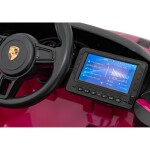 Mamido Elektrické autíčko Porsche Spyder RS ​​718 MP4 ružové