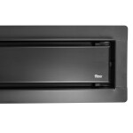REA - Odtokový žľab 100 Pure Neox - matný čierny REA-G6605