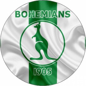 Jedlý papier s logom Bohemians, 19,5 cm - Pictu Hap