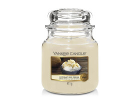 Yankee Candle Coconut Rice Cream stredný pohár 411g / doba horenia: až 75 h / dopredaj (1630349E)