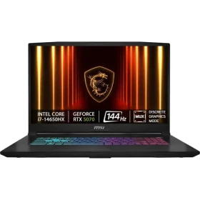 MSI Katana 17 HX B14WGK-282CZ čierna / 17.3 "FHD / Intel Core i7-14650HX / 16GB RAM / 1TB SSD / RTX 5070 8GB / W11H (9S7-17L791-282)
