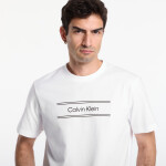 Tričko Calvin Klein Ss 20S Eu Spw Standard Graphic Tee Bright White L