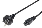 MicroConnect Power Cord Austrália typ I - C5 1.8m čierna / austrálska koncovka (PE010818AUSTRALIA)