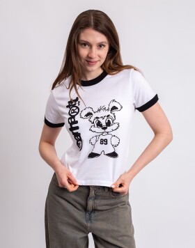 Carhartt WIP W' S/S Ringer T-Shirt White/Black S