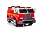 Mamido Elektrické požiarne auto červené