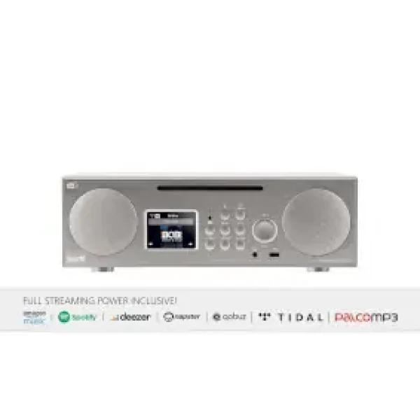 Imperial DABMAN i450 strieborná / Multifunkčné stereo rádio / DAB+ / FM / Internet / BT / CD (22-248-00)