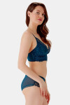 Nohavičky Gossard Dark Teal Swirl francúzske