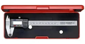 Gedore RED R94420021 / Digitálne posuvné meradlo / Rozsah 0-153 mm / LCD displej / Šedé (3301430)