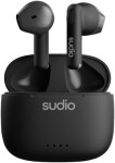 Sudio A1 čierna / bezdrôtové slúchadlá / mikrofón / IPX4 / Bluetooth 5.3 (7350071384930)