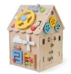2Kids Toys Activity board Domček prírodný
