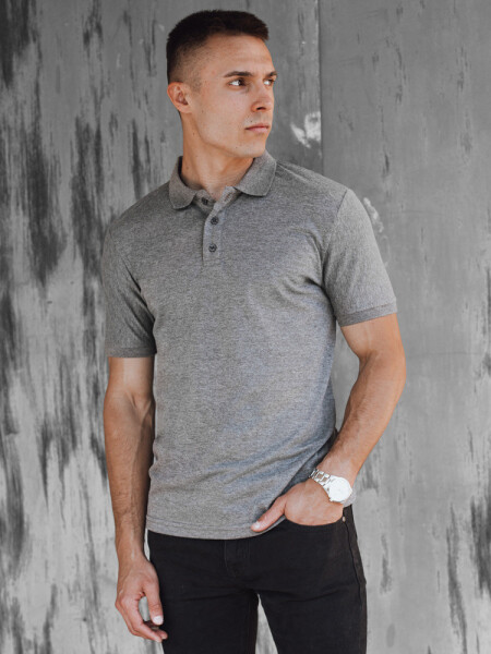 FashionStreet pánska tmavosivá polokošeľa PX0602 XXL