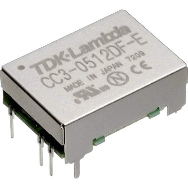 TDK-Lambda CC3-2405SF-E DC / DC menič napätia, DPS 24 V/DC 5 V/DC 0.6 A 3 W Počet výstupov: 1 x; CC3-2405SF-E