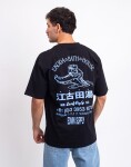 Edwin Ekoda Bath House TS Black garment washed XL