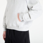 Mikina New Balance Linear Graphic Fleece Hoodie Ash Heather XXL