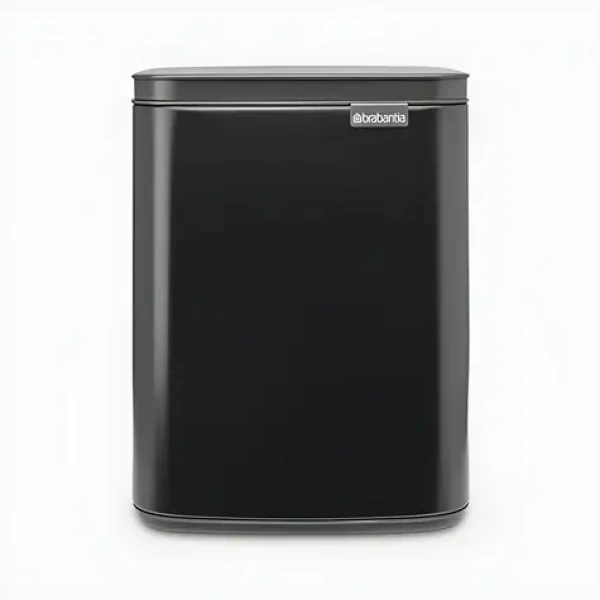 Brabantia BO matná čierna / Odpadkový kôš / 7 l (22 29 00)