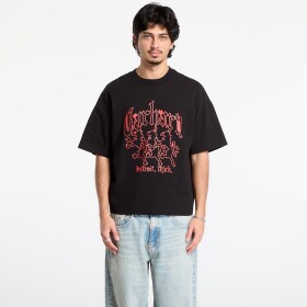 Tričko Carhartt WIP S/S Hackwork T-Shirt UNISEX Black Heavy Stone Wash M