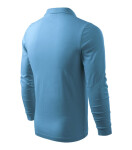 Single J. LS pánske polo tričko azúrovo modré 2XL