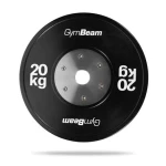 Gumový kotúč Competition Bumper - GymBeam (čierna) (64681-4-20kg)