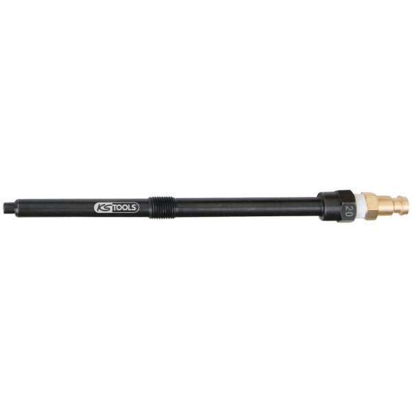 KS Tools 150.3680 Adaptér na žeraviace sviečky, M10x1,0 s vonkajším závitom, dĺžka 175 mm; 150.3680