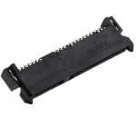 Molex SATA zásuvkový konektor Počet pólov 22 Raster (rozteč): 1.27 mm 470184001 1 ks Tape on Full reel; 470184001