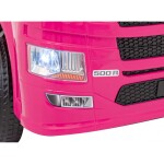 Mamido Elektrický kamión Scania R-SÉRIA 4x4 ružový