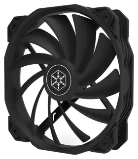 Silverstone Shark Force 160 čierna / Ventilátor / 160mm / FDB ložisko / 38,1 dB / 4-Pin PWM (SST-SF160B)